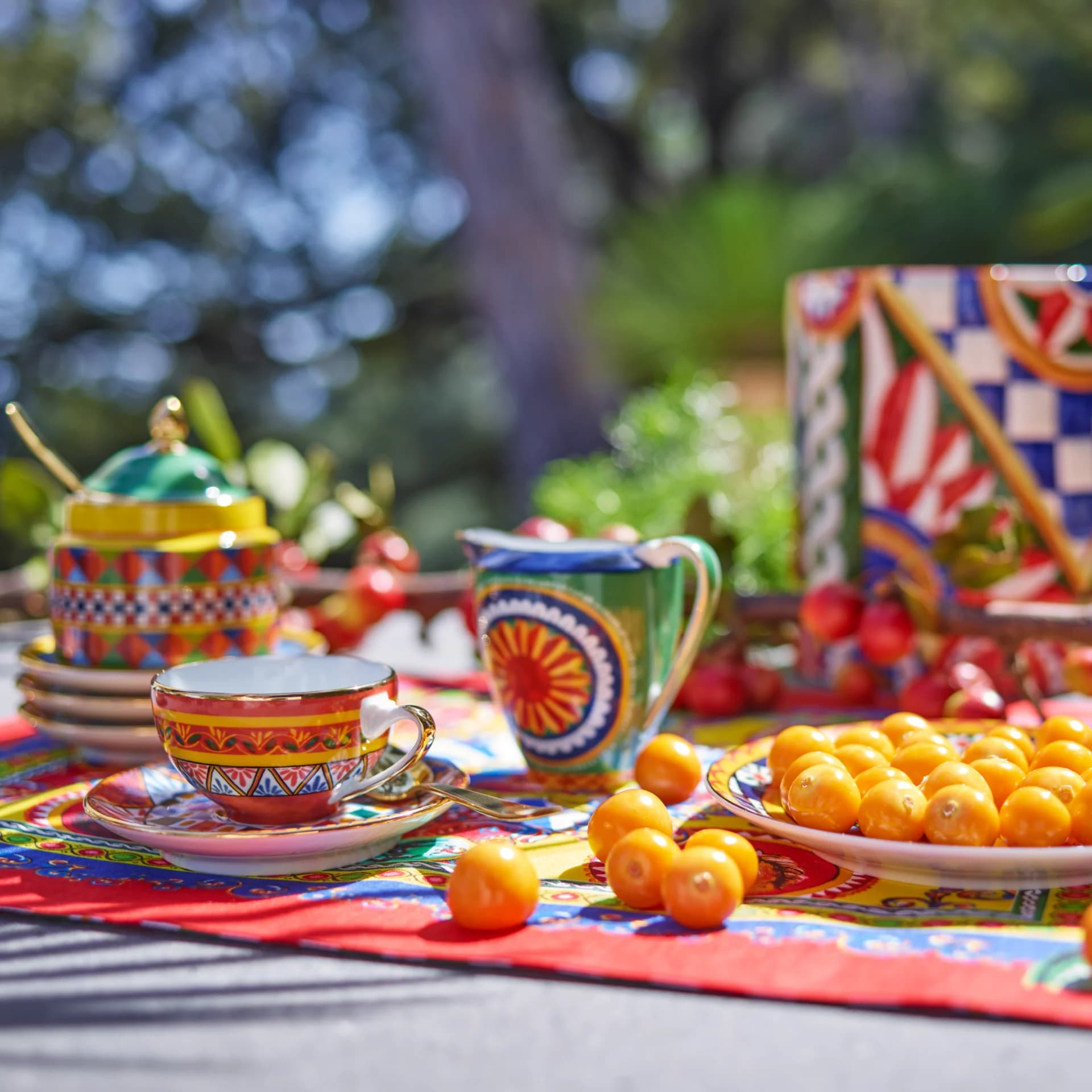 Dolce&Gabbana Casa Carretto Tableware Set