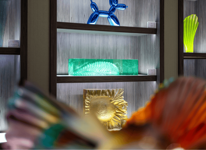 The Glancy-Fawcett-Showroom-art and sculptures for superyachts jets and residences