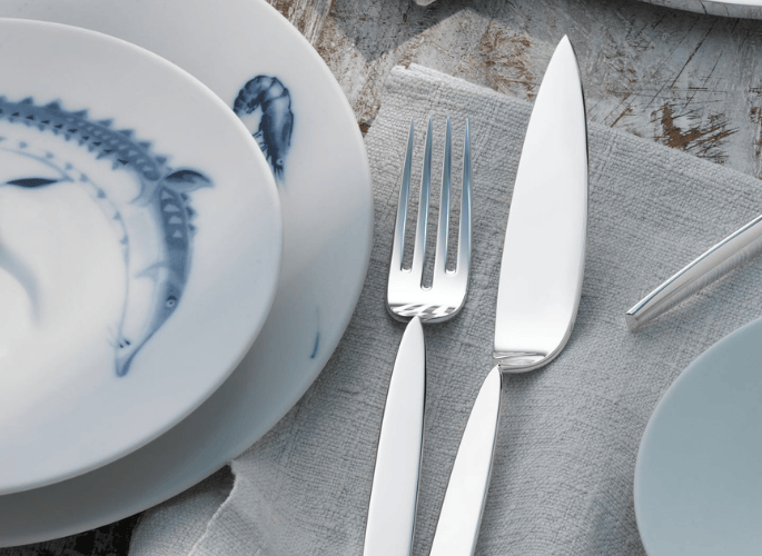 Glancy fawcett luxury tableware, cutlery, silverware and flatware modern styles